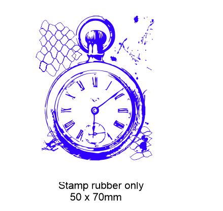 Vintage fob watch  stamp 50 x 60 mm